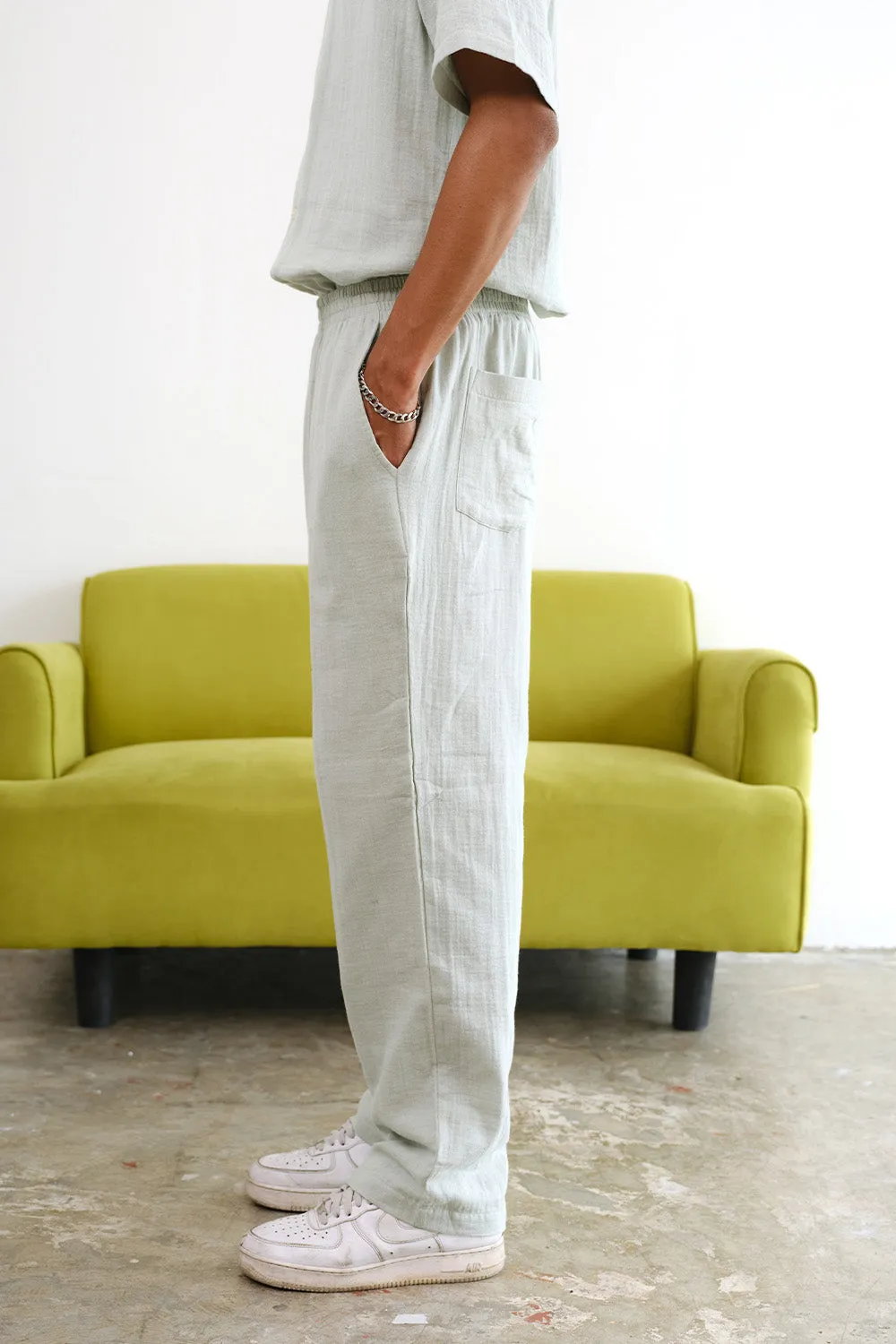 Aqua Cotton Organic Cotton Gauze Pants